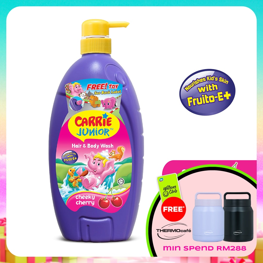 Hair & Body Wash Cheeky Cherry 1000g