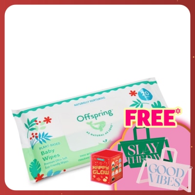 OFFSPRING Plant Based Baby Wipes 20's