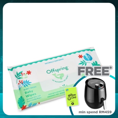 OFFSPRING Plant Based Baby Wipes 20's