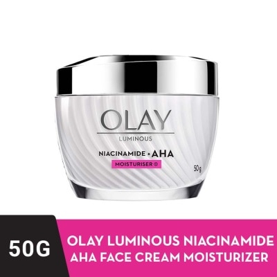 OLAY Luminous Niacinamide + AHA Cream Moisturizer 50 g