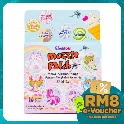 MEDITOTS Mozzie Patch 10's