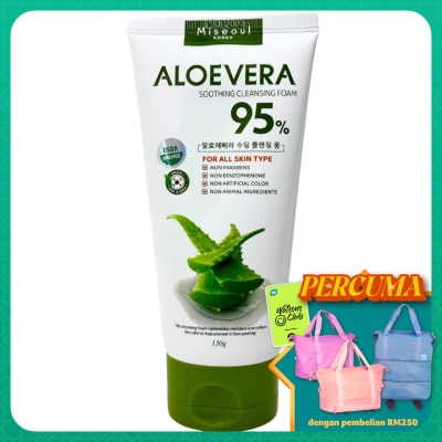 MISEOUL - Aloevera Cleansing Foam 130g