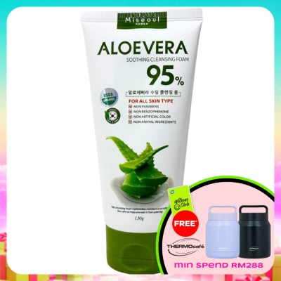 MISEOUL - Aloevera Cleansing Foam 130g