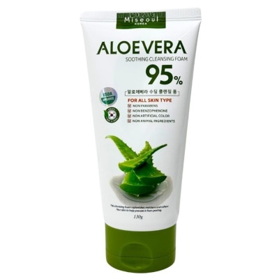 MISEOUL Aloevera Cleansing Foam 130g