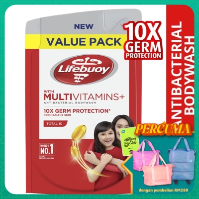 LIFEBUOY Bodywash Total 10  Refill 800ml