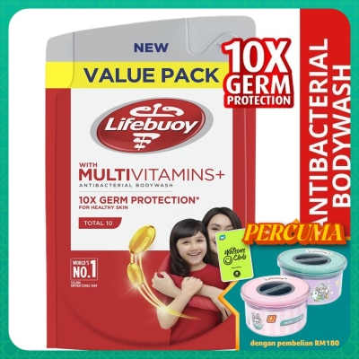 LIFEBUOY Bodywash Total 10  Refill 800ml