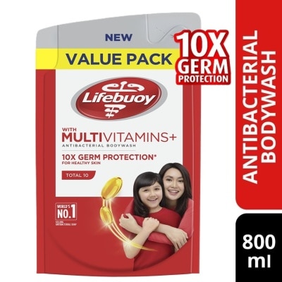 LIFEBUOY Bodywash Total 10  Refill 800ml