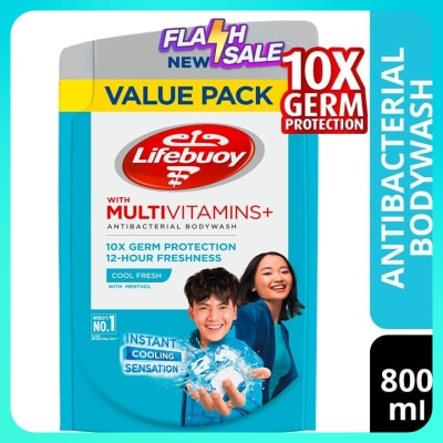 LIFEBUOY Bodywash Cool Fresh Refill 800ml