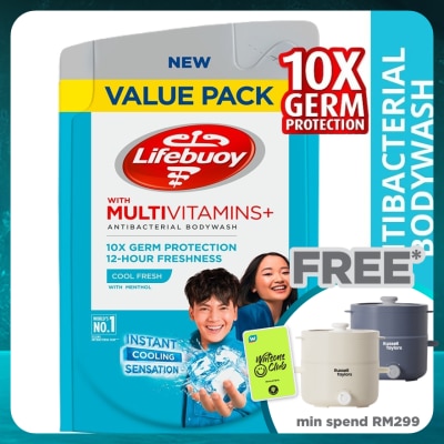 LIFEBUOY Bodywash Cool Fresh Refill 800ml