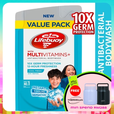 LIFEBUOY - Bodywash Cool Fresh Refill 800ml