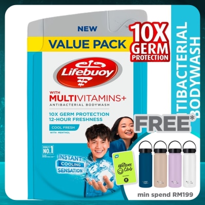 LIFEBUOY Bodywash Cool Fresh Refill 800ml