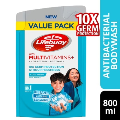 LIFEBUOY Bodywash Cool Fresh Refill 800ml image