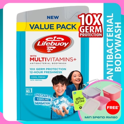 LIFEBUOY Bodywash Cool Fresh Refill 800ml