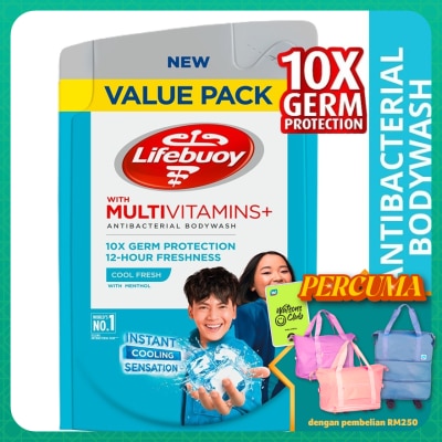 LIFEBUOY Bodywash Cool Fresh Refill 800ml