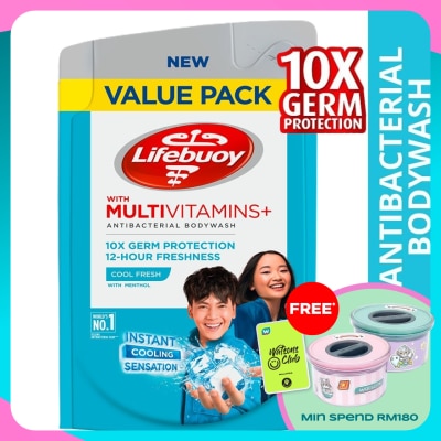 LIFEBUOY Bodywash Cool Fresh Refill 800ml