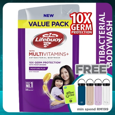 LIFEBUOY Bodywash Moisture Plus Refill 800ml