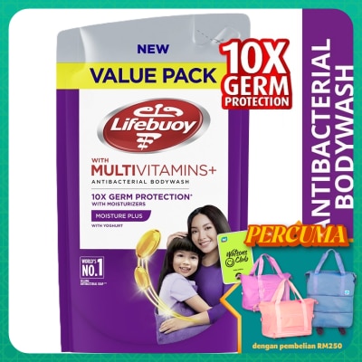 LIFEBUOY Bodywash Moisture Plus Refill 800ml