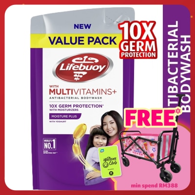 LIFEBUOY Bodywash Moisture Plus Refill 800ml