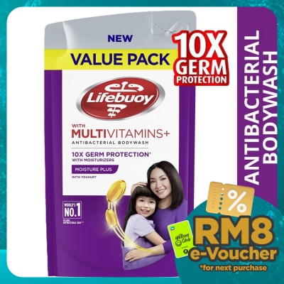 LIFEBUOY Bodywash Moisture Plus Refill 800ml