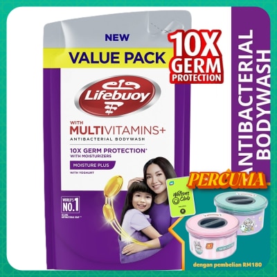 LIFEBUOY Bodywash Moisture Plus Refill 800ml