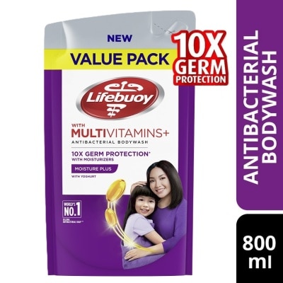 LIFEBUOY Bodywash Moisture Plus Refill 800ml