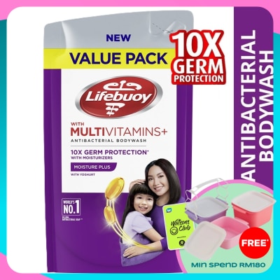 LIFEBUOY Bodywash Moisture Plus Refill 800ml