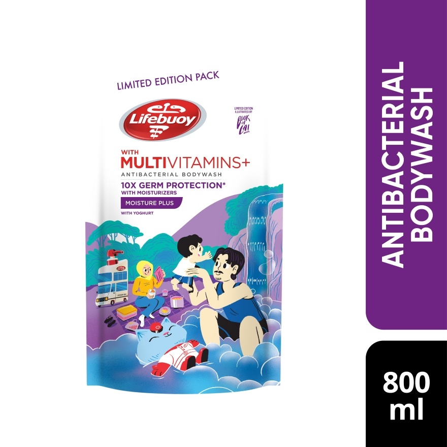 Bodywash Moisture Plus Refill 800ml image