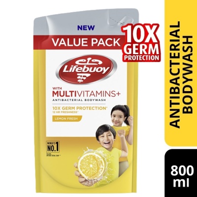 LIFEBUOY Bodywash Lemon Fresh Refill 800ml image