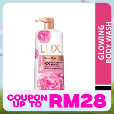 LUX Rosy Glow Body Wash 900ml