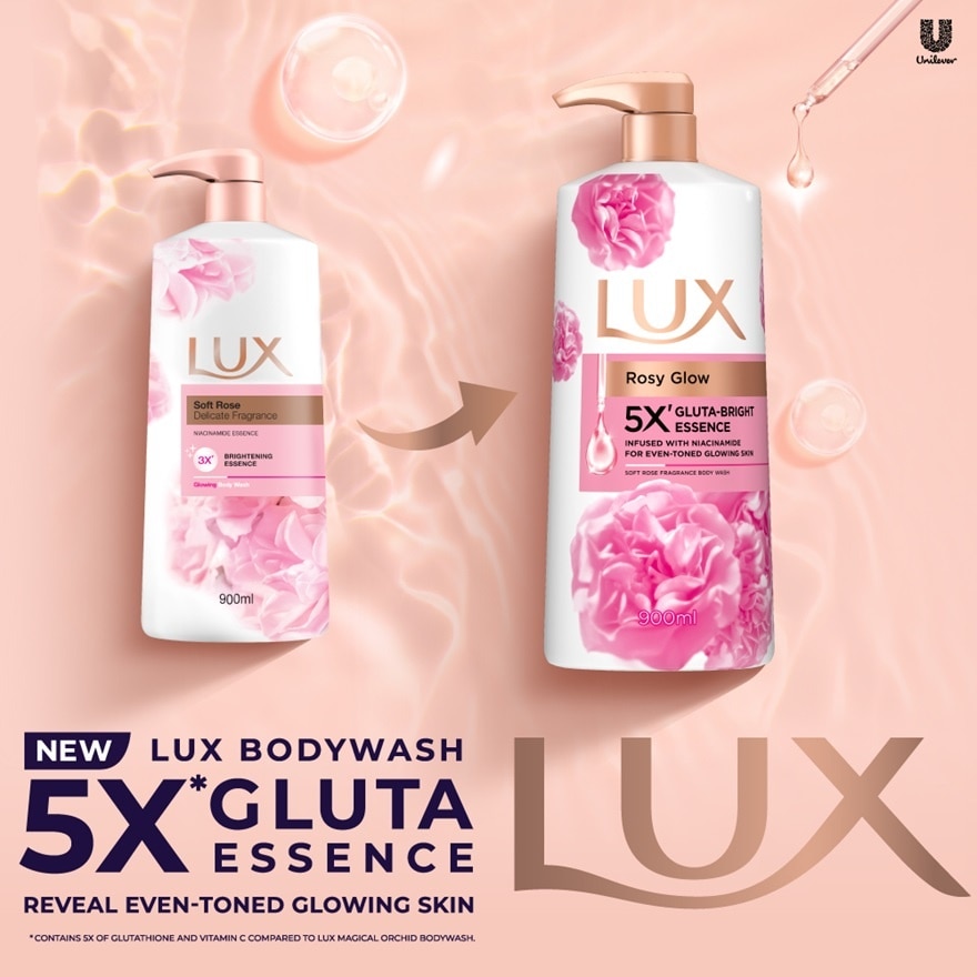 Rosy Glow Body Wash 900ml