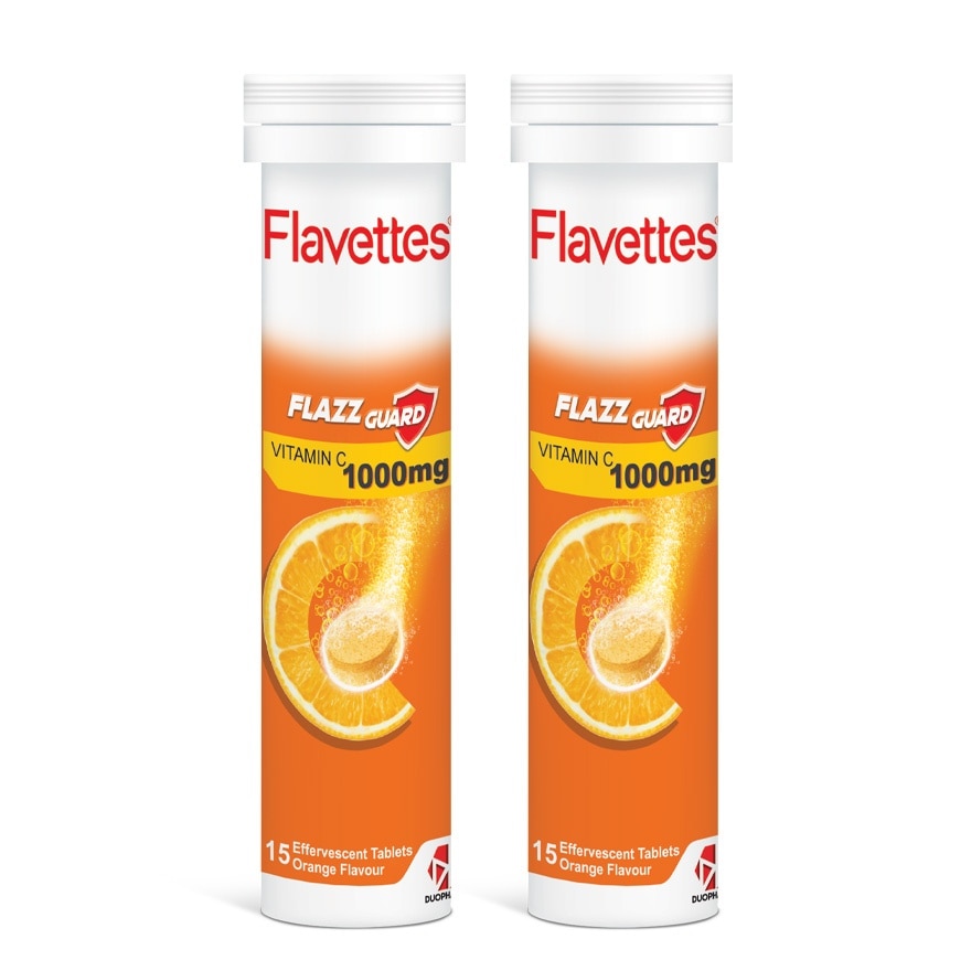 Effervescent Vitamin C 1000mg Orange 30's