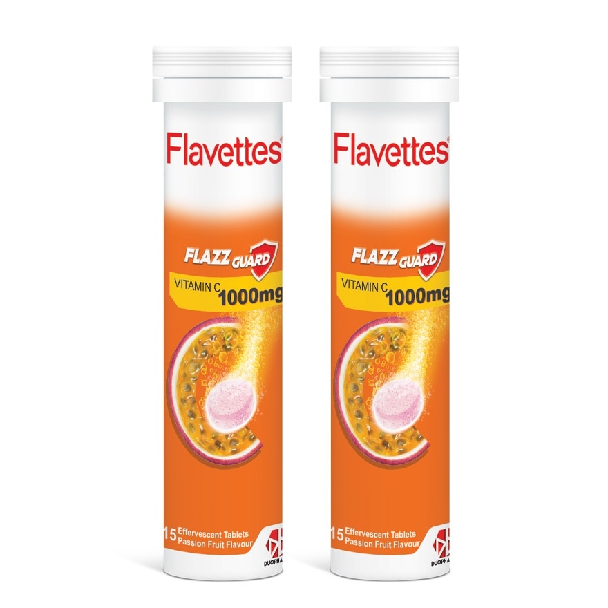 Effervescent Vitamin C 1000mg Passion Fruits 30's