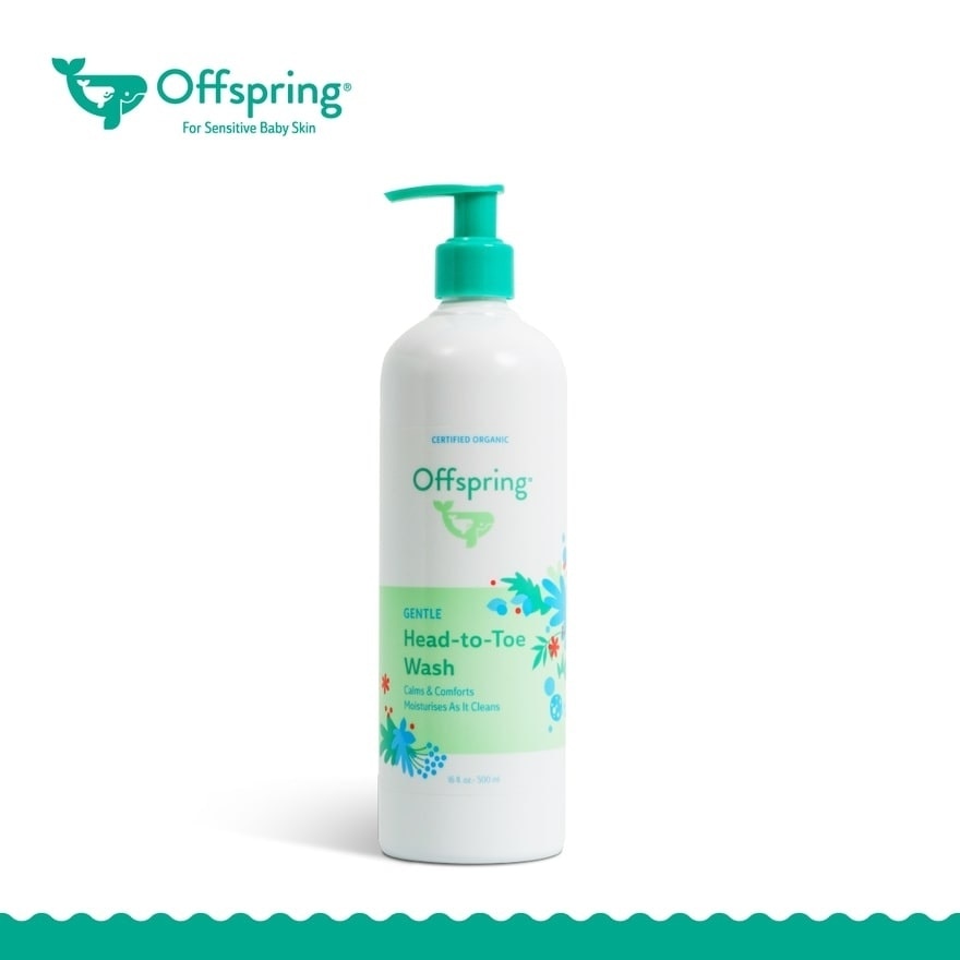 Gentle Head to Toe Wash 500ml