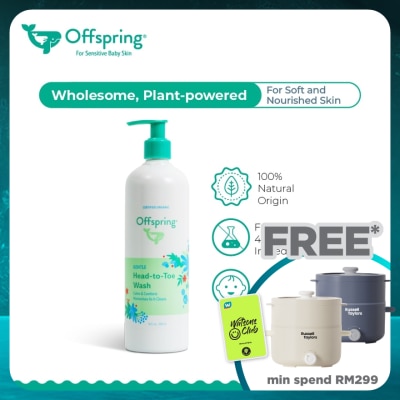 OFFSPRING Gentle Head to Toe Wash 500ml