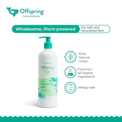 OFFSPRING Gentle Head-to-Toe Wash 500ml