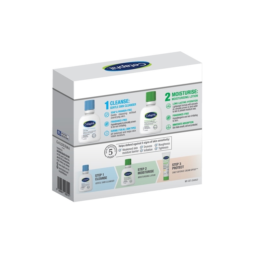 Travel Set (Cleanser + Moisturizing Lotion 59ml)