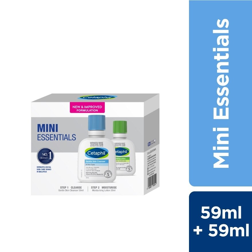 Travel Set (Cleanser + Moisturizing Lotion 59ml)