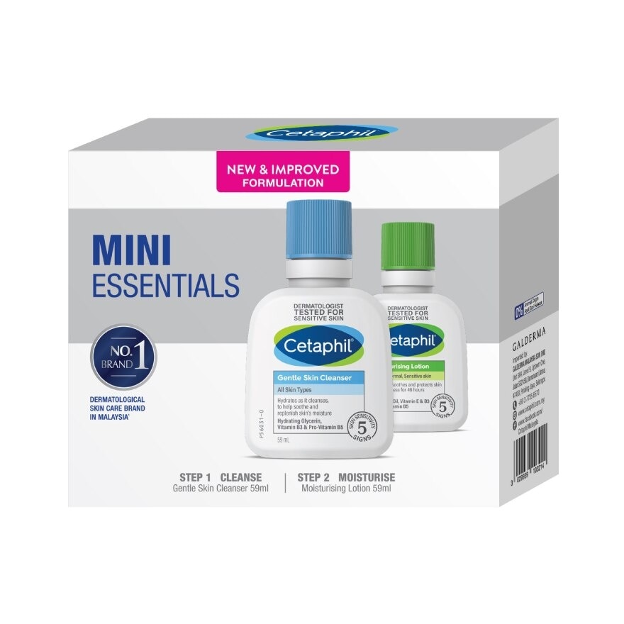 Travel Set (Cleanser + Moisturizing Lotion 59ml)