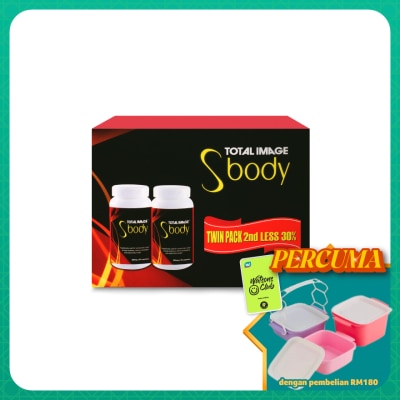 TOTAL IMAGE - S Body Twin Pack 2 x 60's