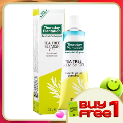 THURSDAY PLANT - Tea Tree Blemish Gel 25g (Invisible gel for blemishes)