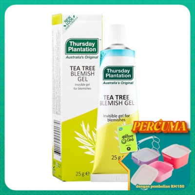 THURSDAY PLANT - Tea Tree Blemish Gel 25g (Invisible gel for blemishes)