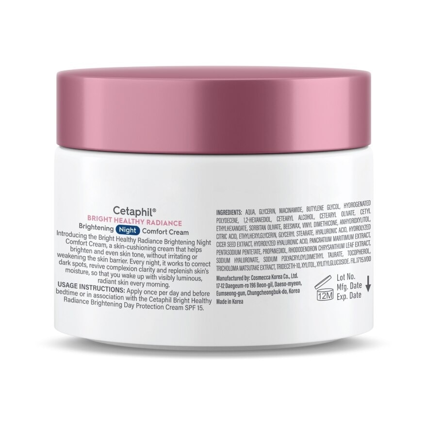 Bright Healthy Radiance Night Comfort Cream 50g