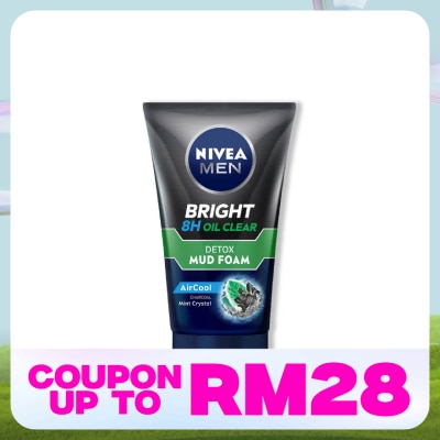 NIVEA FOR MEN White Oil Clear Mud Foam 100g