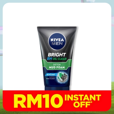 NIVEA FOR MEN White Oil Clear Mud Foam 100g