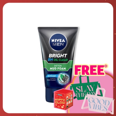 NIVEA FOR MEN White Oil Clear Mud Foam 100g