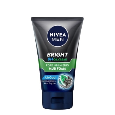 NIVEA FOR MEN - White Oil Clear Mud Foam 100g