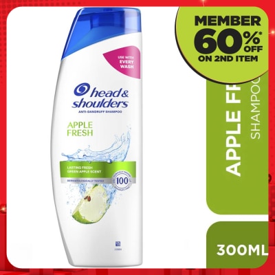 HEAD&SHOULDERS Apple Fresh Shampoo 300ml
