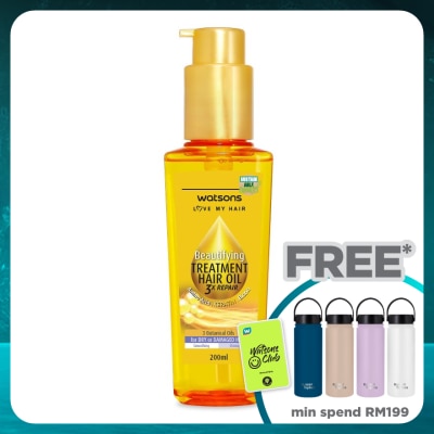 WATSONS Beautifying Treatment Hair Oil 100ml
