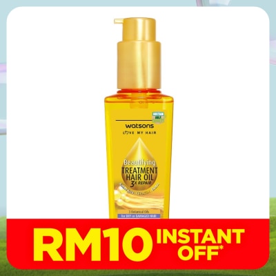 WATSONS Beautifying Treatment Hair Oil 100ml