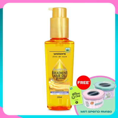 WATSONS Beautifying Treatment Hair Oil 100ml